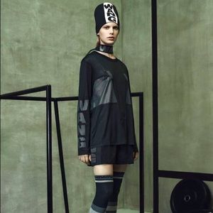 H&M x Alexander Wang Long Sleeve Mesh Shirt